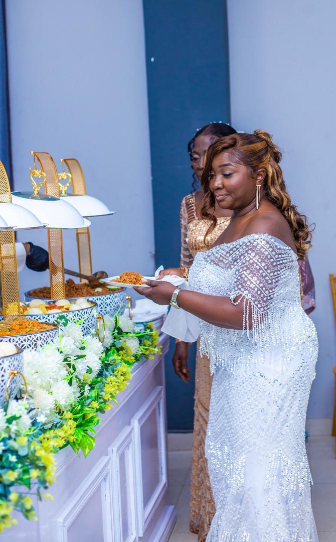 Buffet line